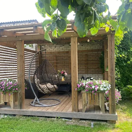 Cozy Sauna House In *